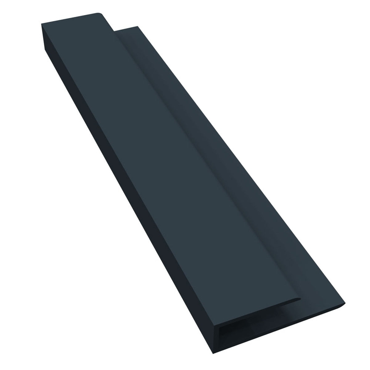 Freefoam 5m uPVC J Trim – Soffit Starter & Edge Finishing Trim 30mm x 10mm – All Colours