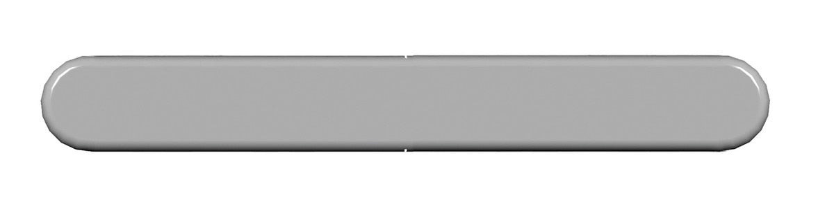 Freefoam 300mm Bullnose uPVC Fascia End Cap – 18mm – White