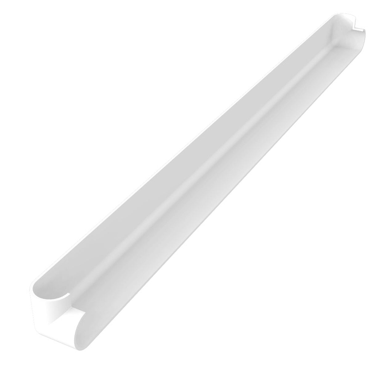 Freefoam 600mm Roundnose uPVC Fascia External Corner Trim – 90 Degree Roofline Corner – White