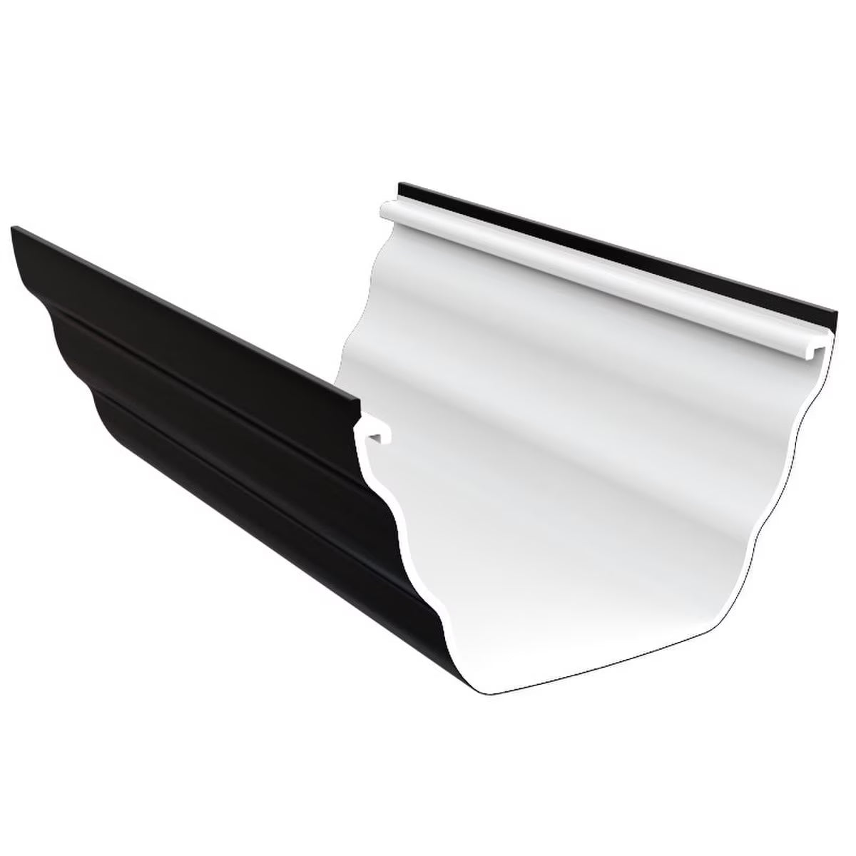 Freefoam Freeflow 135mm Ogee Gutter - 4m - Black
