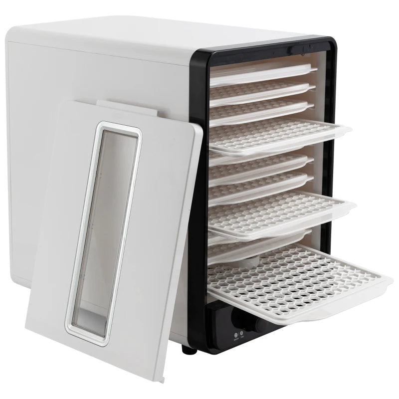 11-Tray Food Dehydrator with Adjustable 40-70°C Temperature Control and Timer for Perfectly Dried Fruits and Vegetables