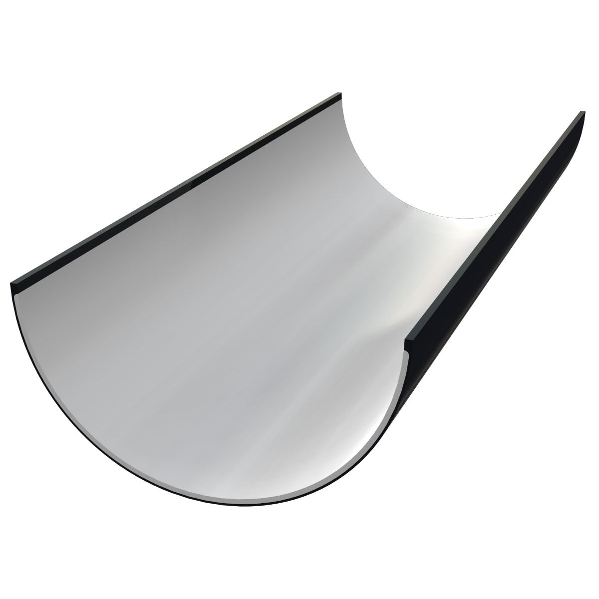 Freefoam Freeflow 112mm Half Round Gutter - 4m - Anthracite Grey