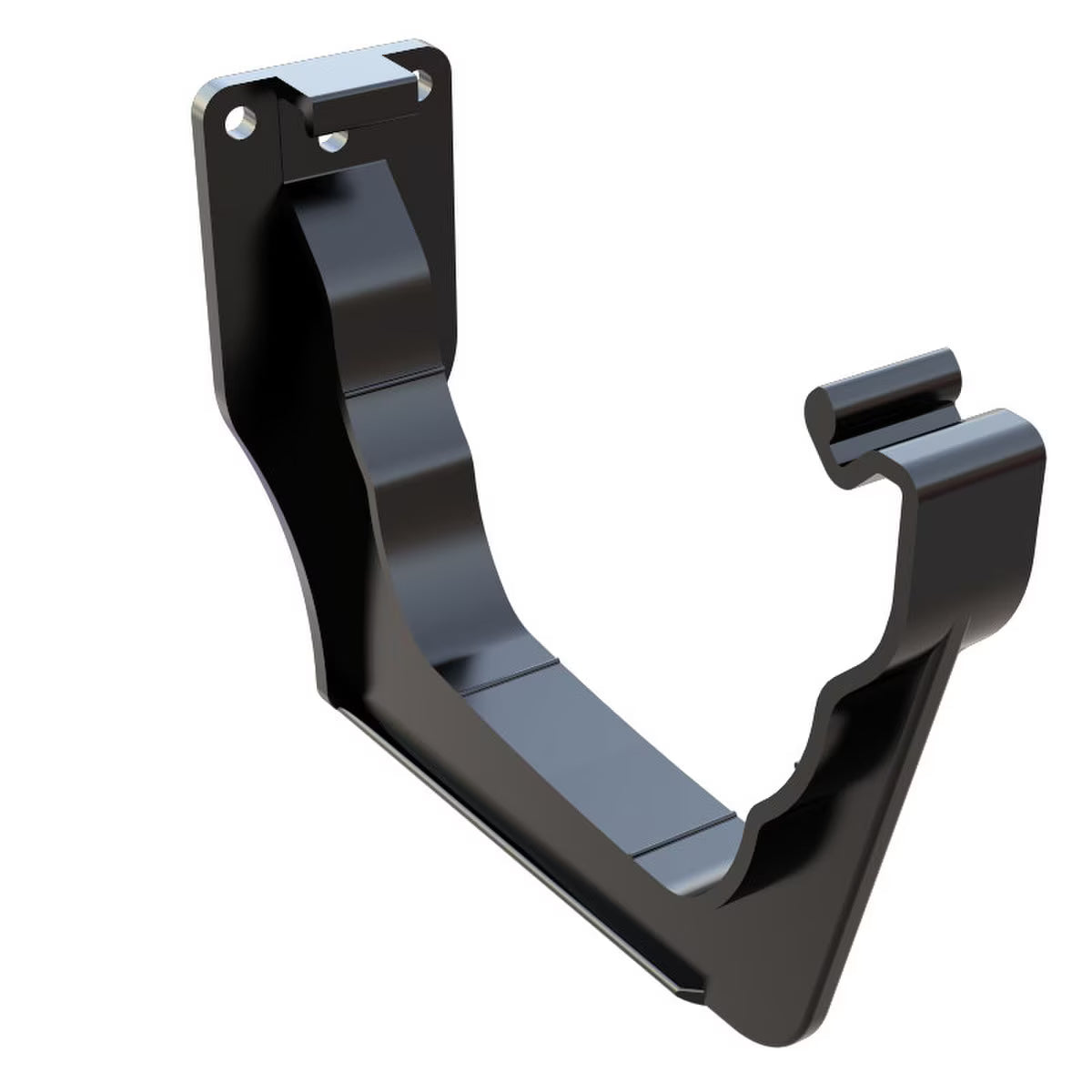 Freefoam Freeflow 135mm Ogee Gutter Fascia Bracket - Black