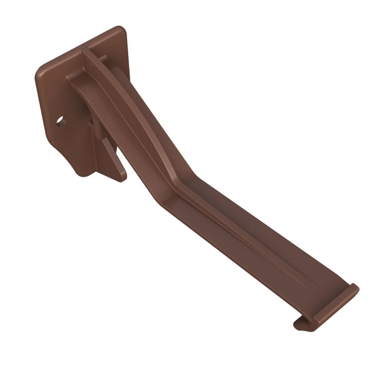 Freefoam Freeflow 135mm Ogee Gutter Top-Hung Fascia Bracket - Leather Brown
