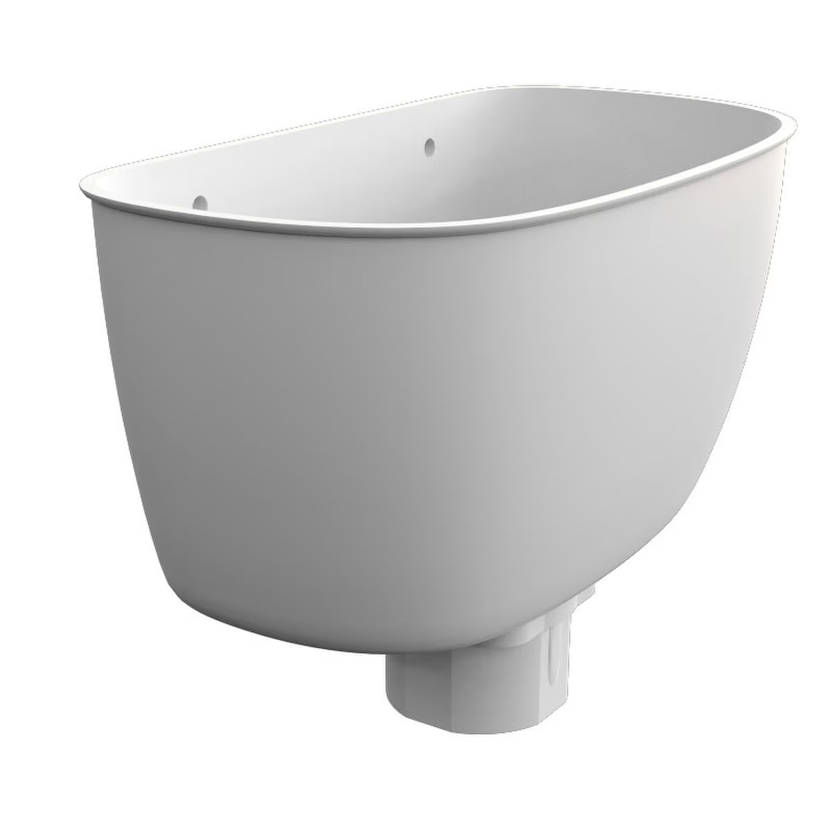 Freefoam Freeflow Rainwater Hopper (Round / Square Compatible) - White