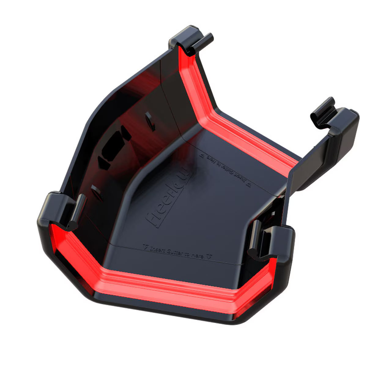 Freefoam Freeflow 114mm Square Gutter 150 Degree Gutter Angle - Black