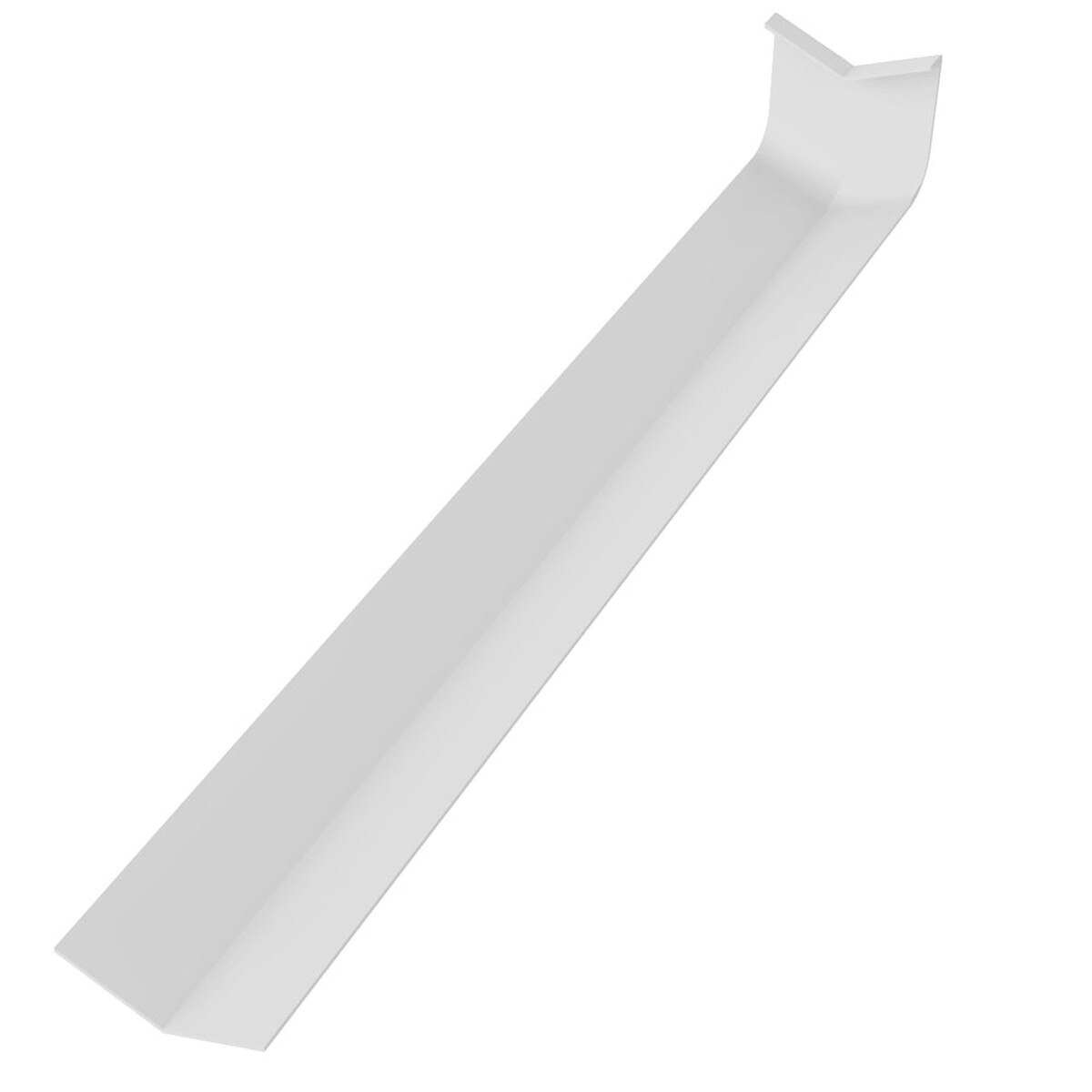 Freefoam 300mm 135 Degree Square uPVC Fascia External Corner Trim – Angled Roofline Corner – All Colours