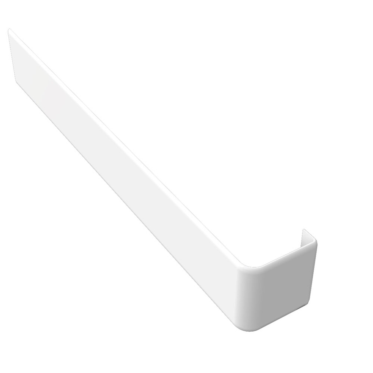 Freefoam 300mm Square uPVC Fascia Joint Trim / Joiner – Straight Fascia Connector – All Colours
