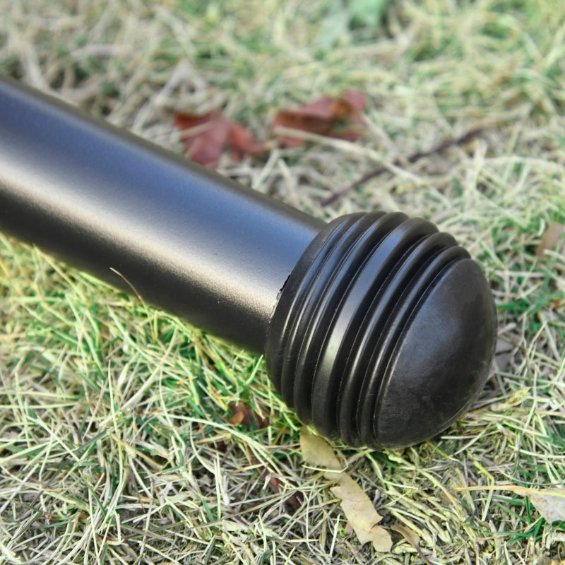 Portable Green Striped Camping Hammock with Stand - Adjustable Height, 120kg Capacity