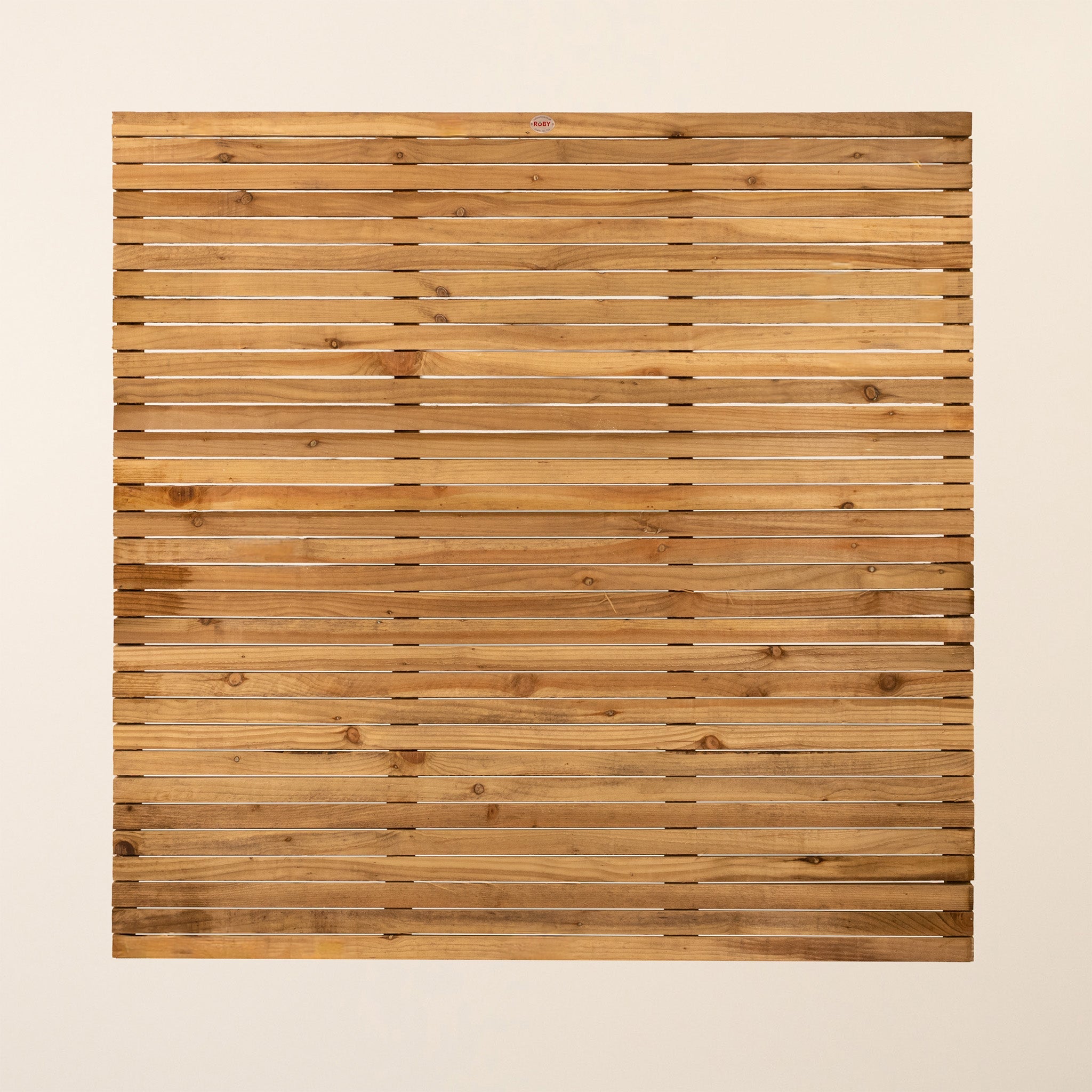 Treated Rough Sawn Slatted Panel (6mm Spacings)