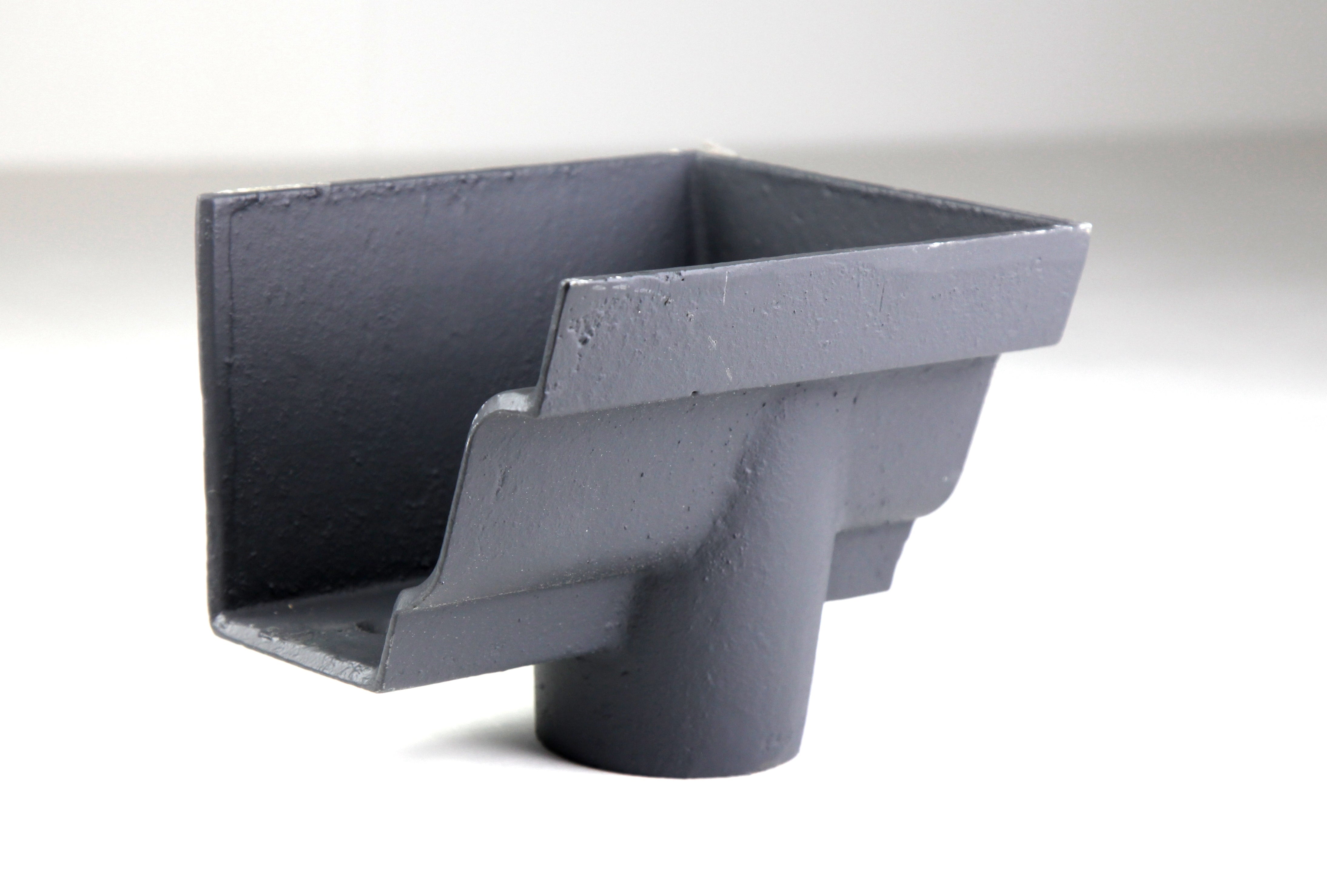 Hargreaves Cast Iron 100x75mm External G46 Moulded 75mm Dropend Outlet - Primed