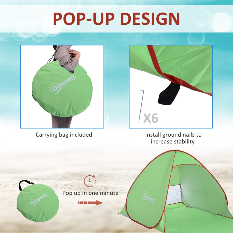 Green Pop Up Tent