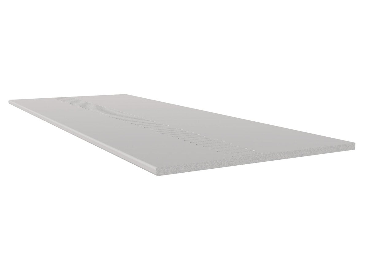 Freefoam 10mm Pre-Vented uPVC Soffit Board – Ventilated General Purpose Board 5m – All Widths & Colours