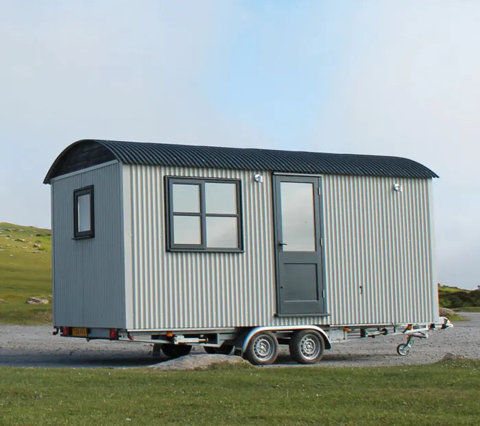 Corrugated 13/3 Profile PVC Plastisol Coated 0.5mm Metal Roof Sheet Goosewing Grey