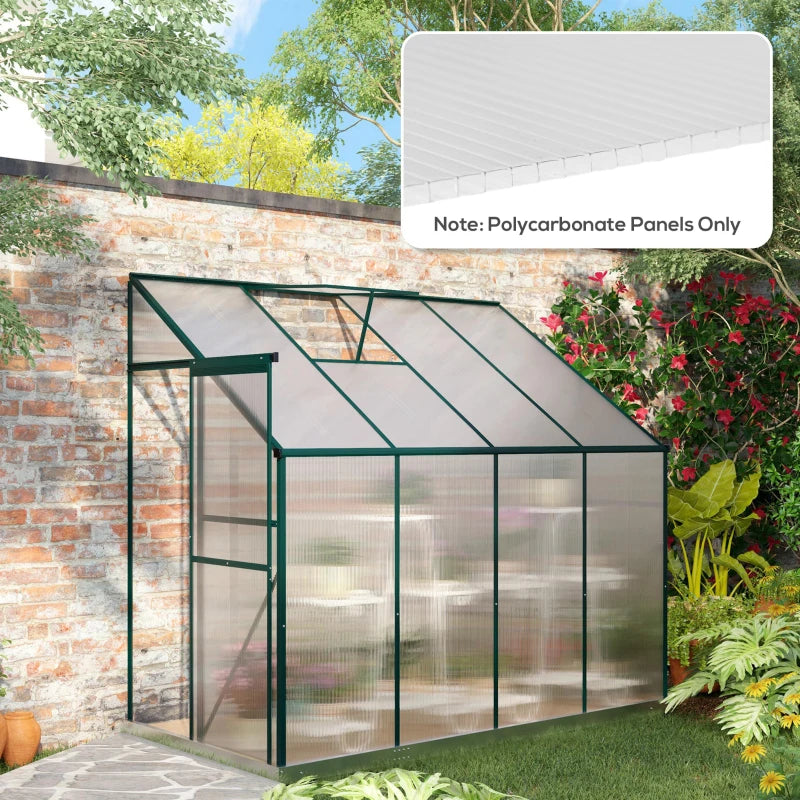 Pack of 14 Clear Twinwall Polycarbonate Sheets (121 x 61 x 0.4cm) - Waterproof and UV Resistant