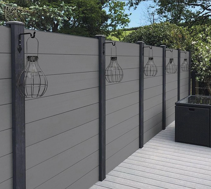 3.6m Plain Composite Fencing Panel