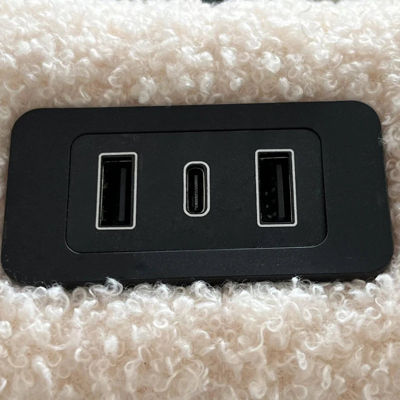 Double Upholstered Bed Frame with Hydraulic Storage and LED Headboard for Modern Bedrooms