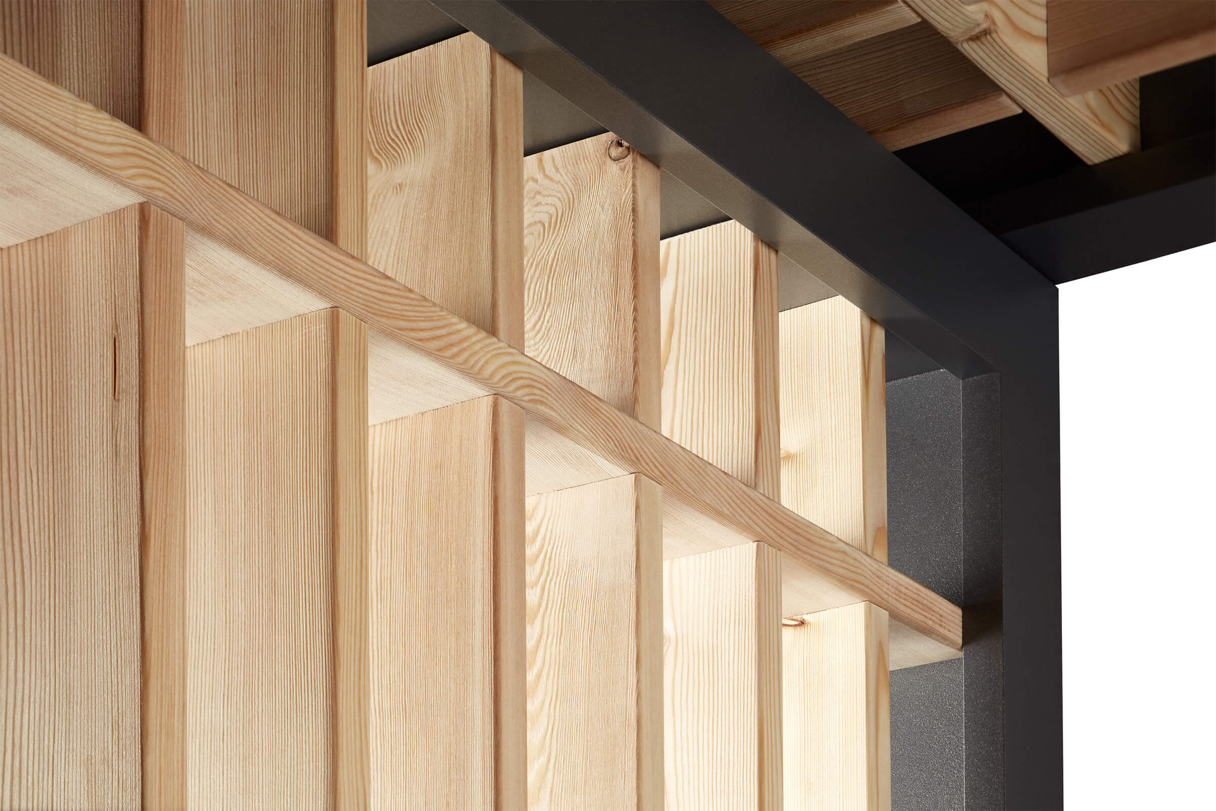 Aluminium Timber Line Canopy With Integral Drainage