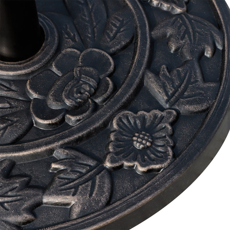 Bronze Resin Heavy Duty Parasol Base