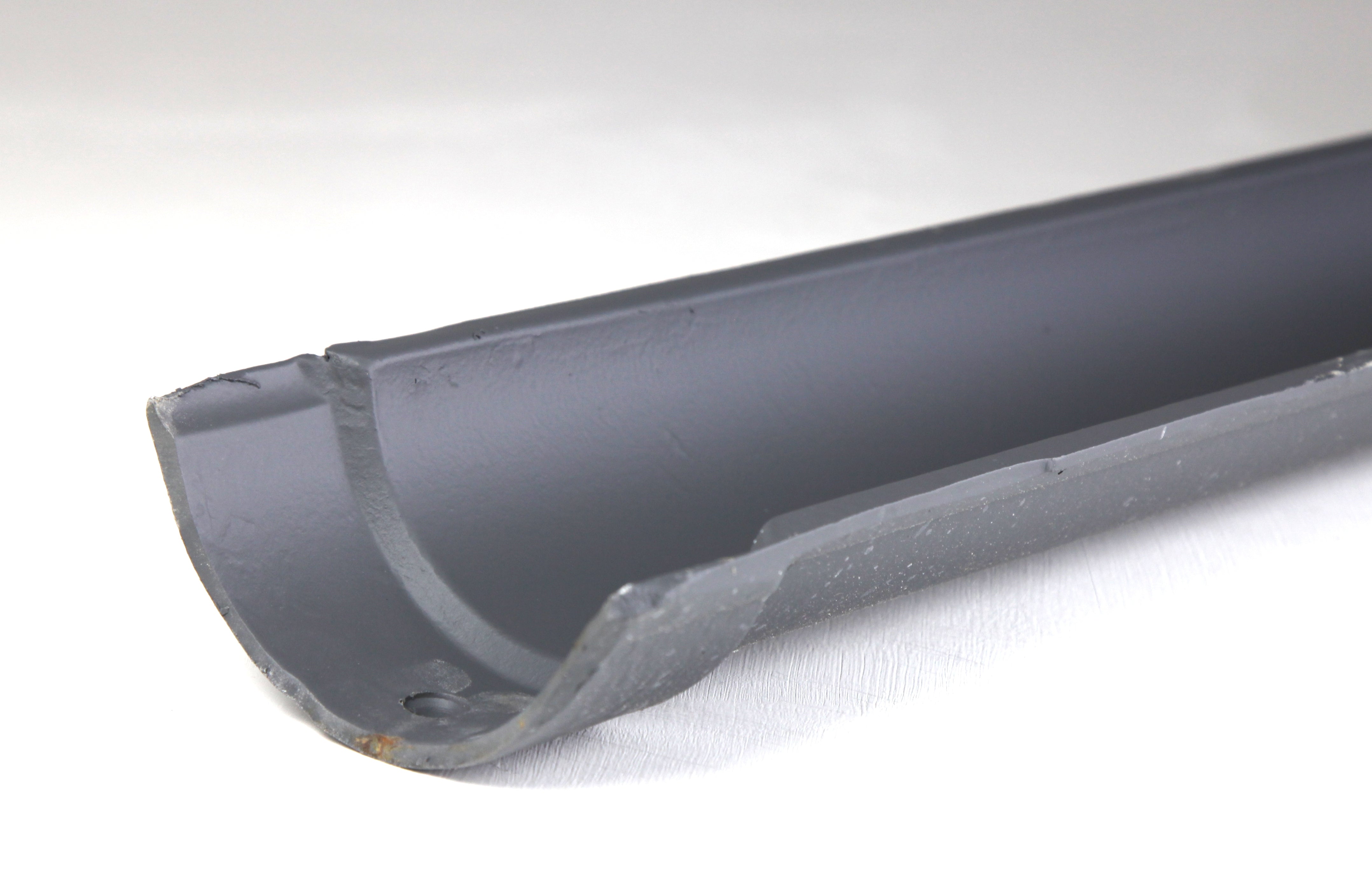 Hargreaves Cast Iron 125mm Beaded Half Round Gutter 1829mm - Primed