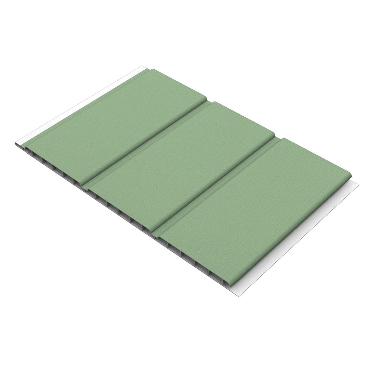 Freefoam 300mm Hollow uPVC Soffit Board – Tongue & Groove Panelled Roofline Soffit 5m x 10mm – All Colours