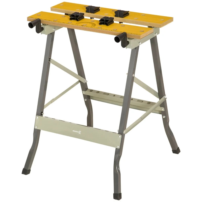 4-in-1 Folding Workbench for DIY Projects