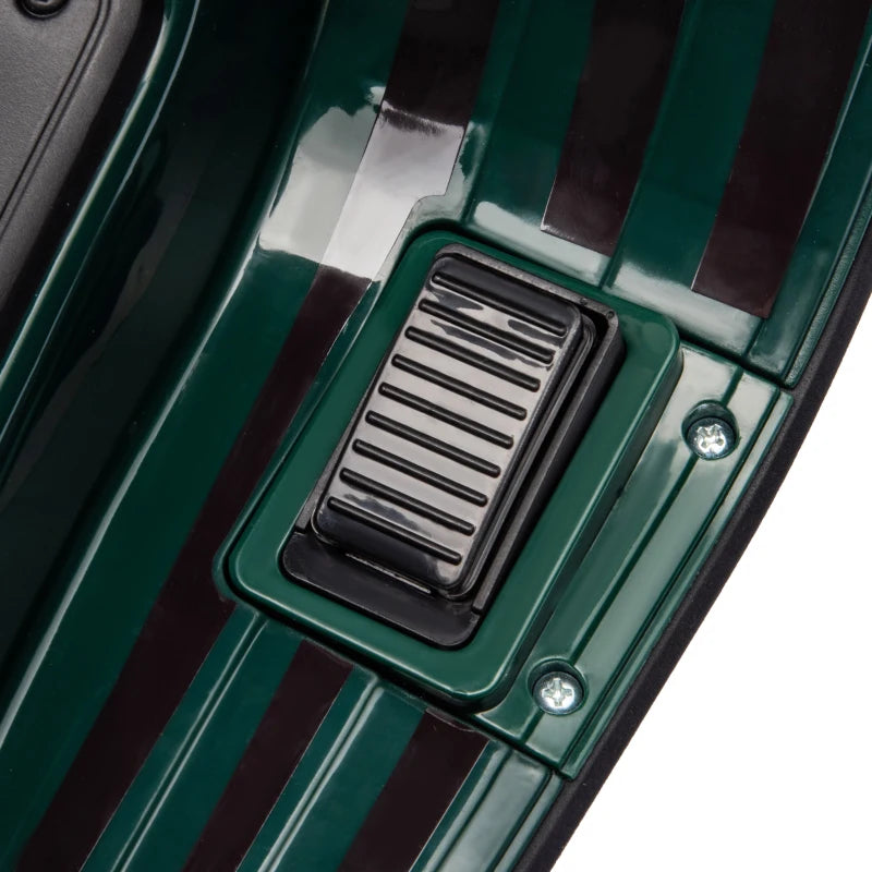 12V Licensed Kids Electric Vespa Motorbike with Music Headlights FM Radio for Ages 3-6 Green