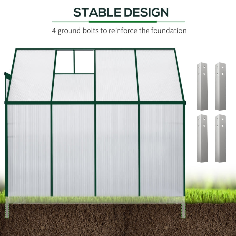Lean-to Greenhouse - Green