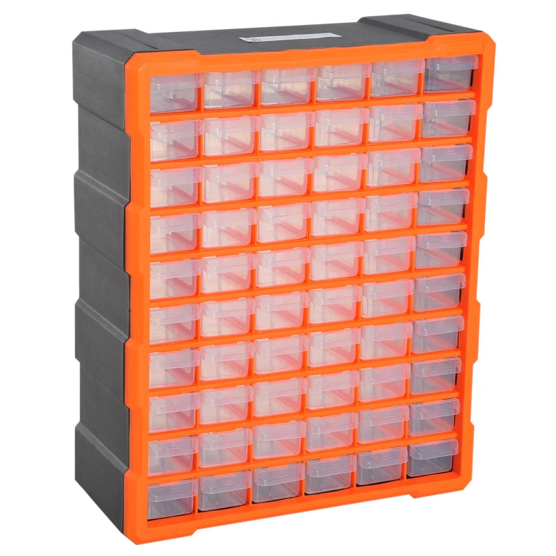 60 Drawer Wall Mount Storage Cabinet for Tools