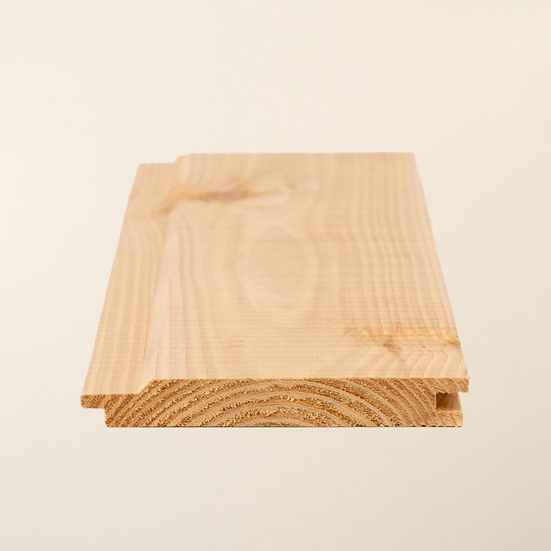 Shadow Gap British Cedar Cladding 145mm x 19mm Planed Smooth Timber