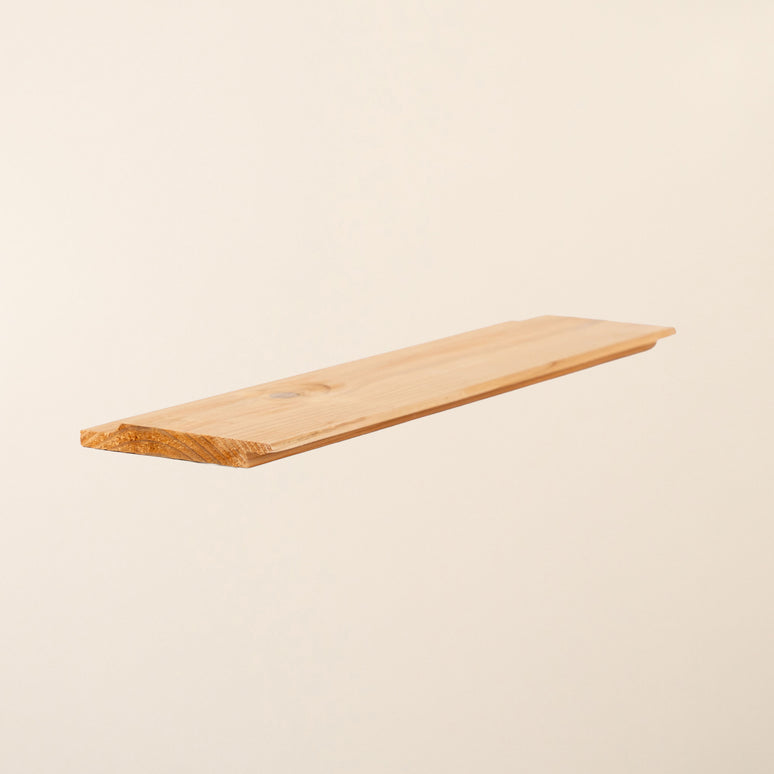 British Cedar Shiplap Cladding Board 145mm x 19mm – Planed Smooth Cedar Timber for Sheds, Fencing & Garden Buildings