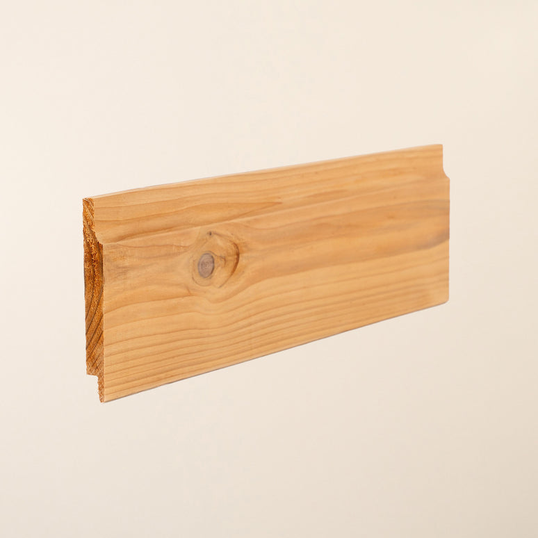 British Cedar Shiplap Cladding Board 145mm x 19mm – Planed Smooth Cedar Timber for Sheds, Fencing & Garden Buildings