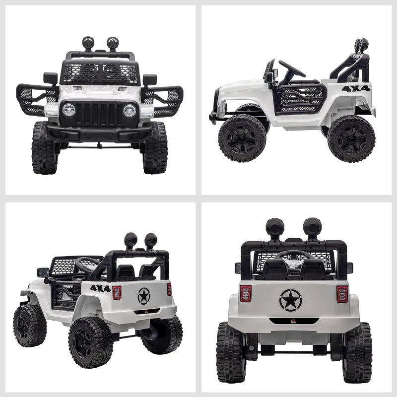 12V Kids Electric Ride On Car Truck SUV Toy with Remote Control for Ages 3-6 - Safe & Fun!