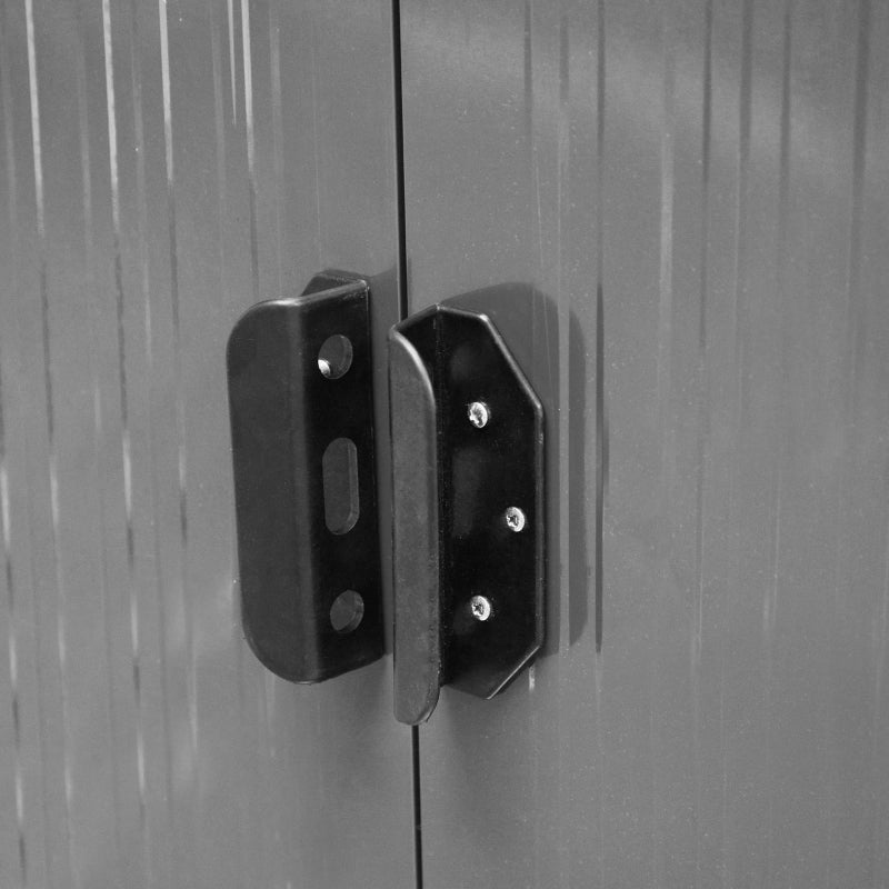 Grey Storage Hut - 8.5ft x 6ft