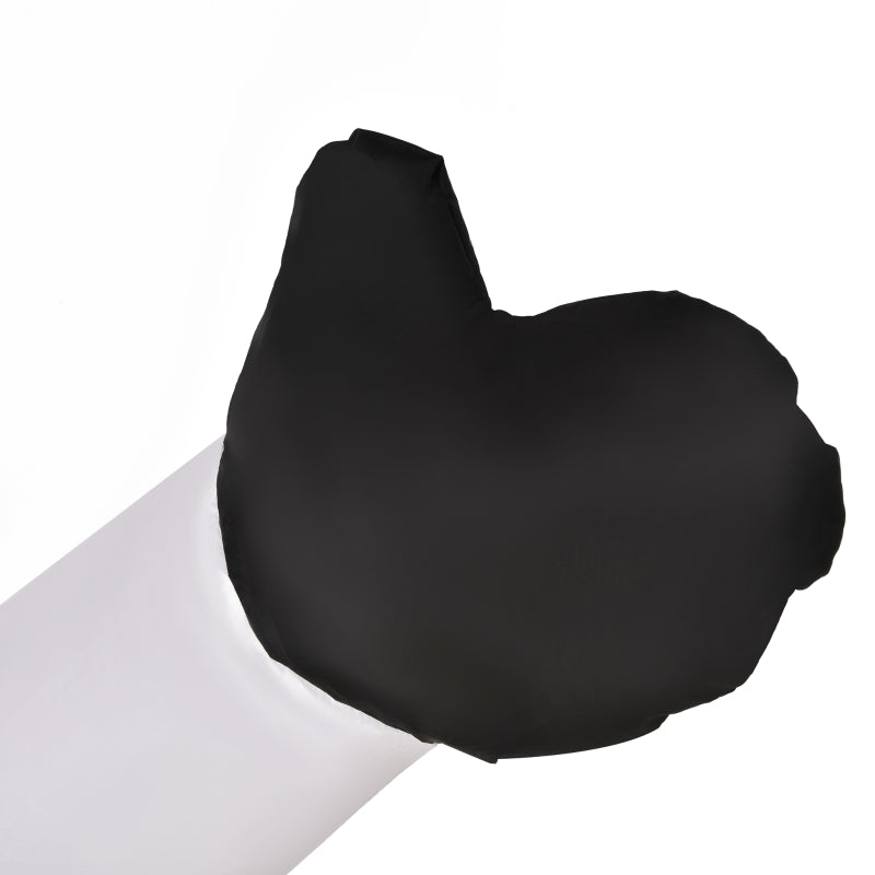 6.5ft Inflatable Snowman with LED Lights - Christmas Air Blown Holiday Decoration for Outdoor Garden Festivities