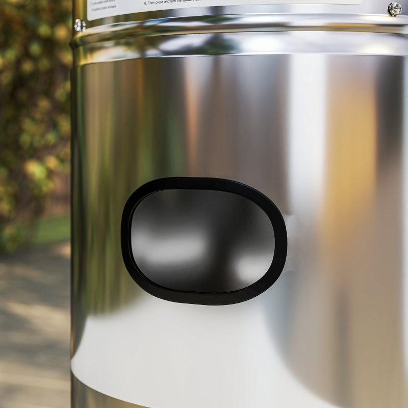 11kW Adjustable Heat Gas Patio Heater - Outdoor Heating for Patios, Gardens, and Decks