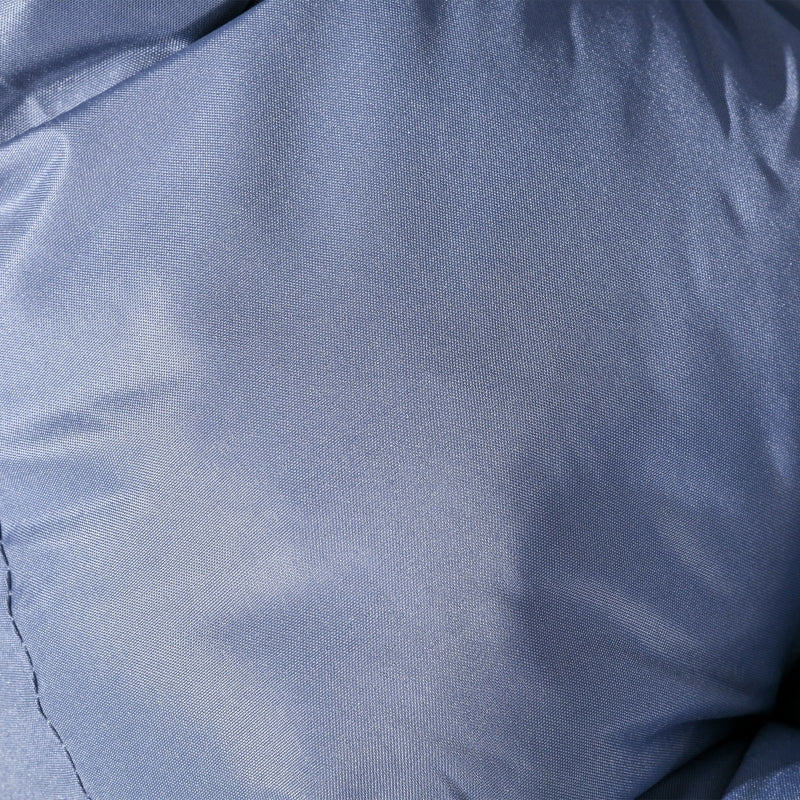 Grey/Black Rattan Egg Chair with Padded Seat Cushion