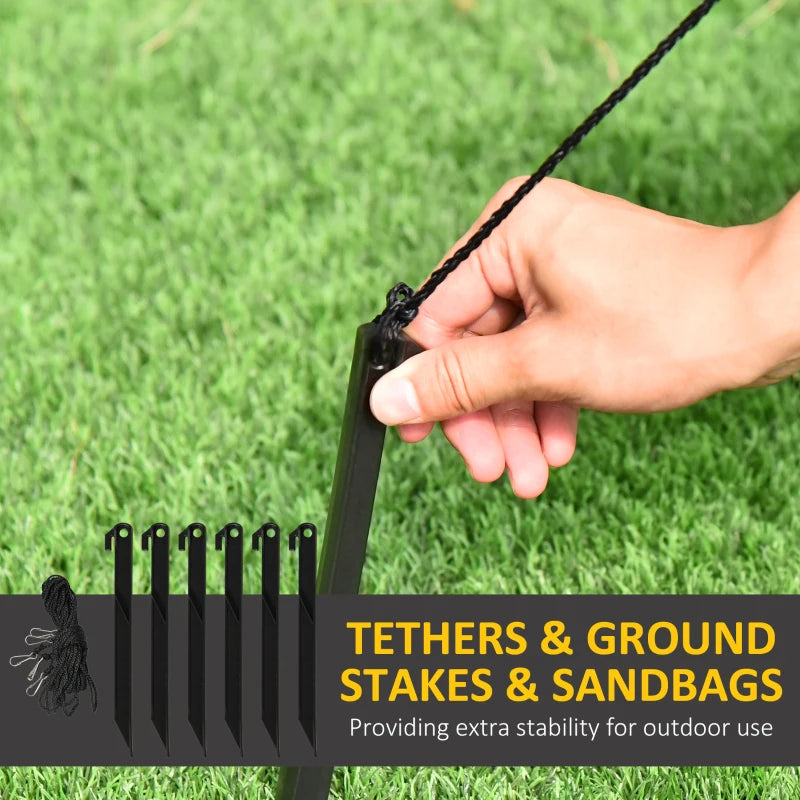 4ft Inflatable Santa Sleigh with Reindeer - Christmas Garden Decoration, Blow Up Xmas Décor for Holiday Cheer