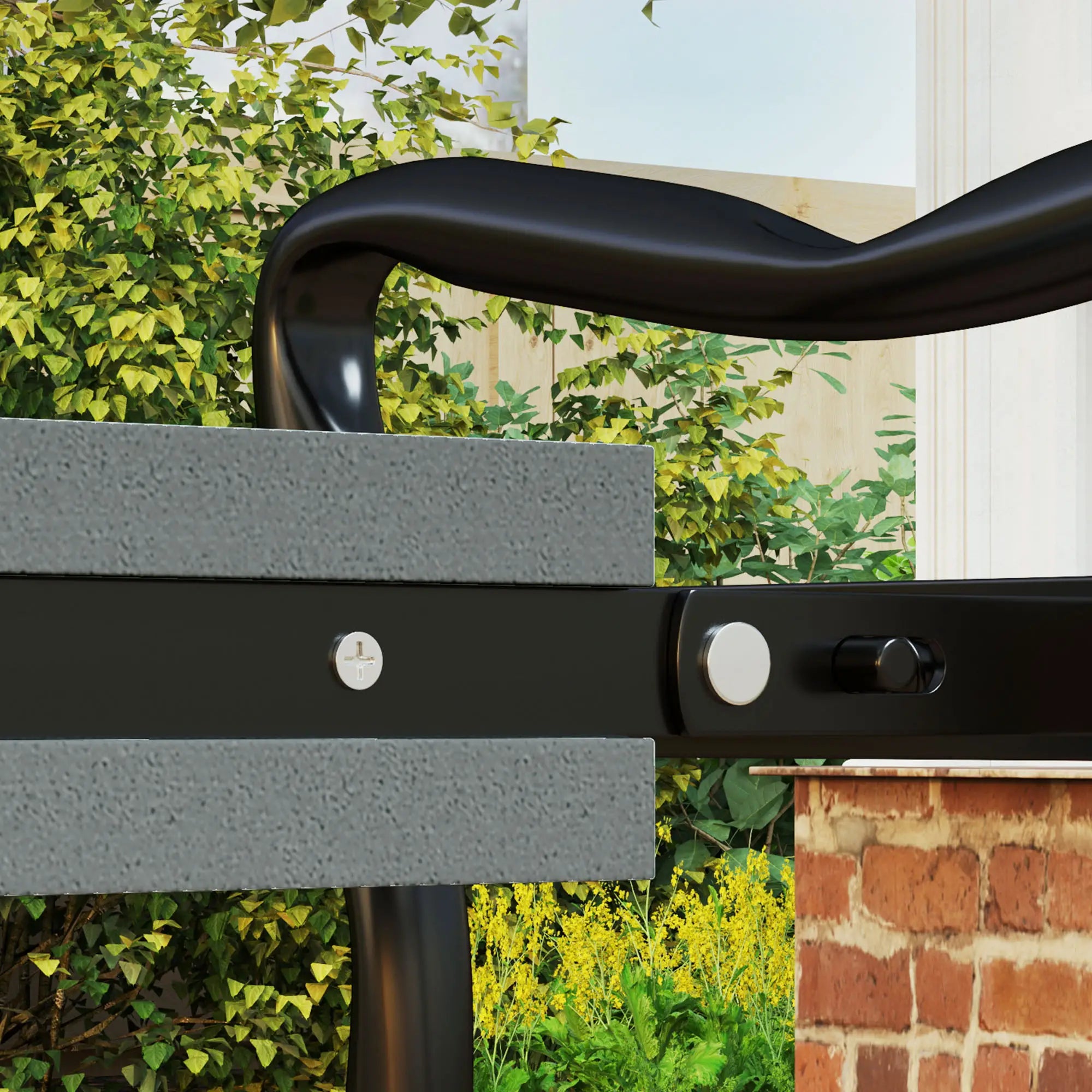 2 In 1 Garden Kneeler Pad - Grey