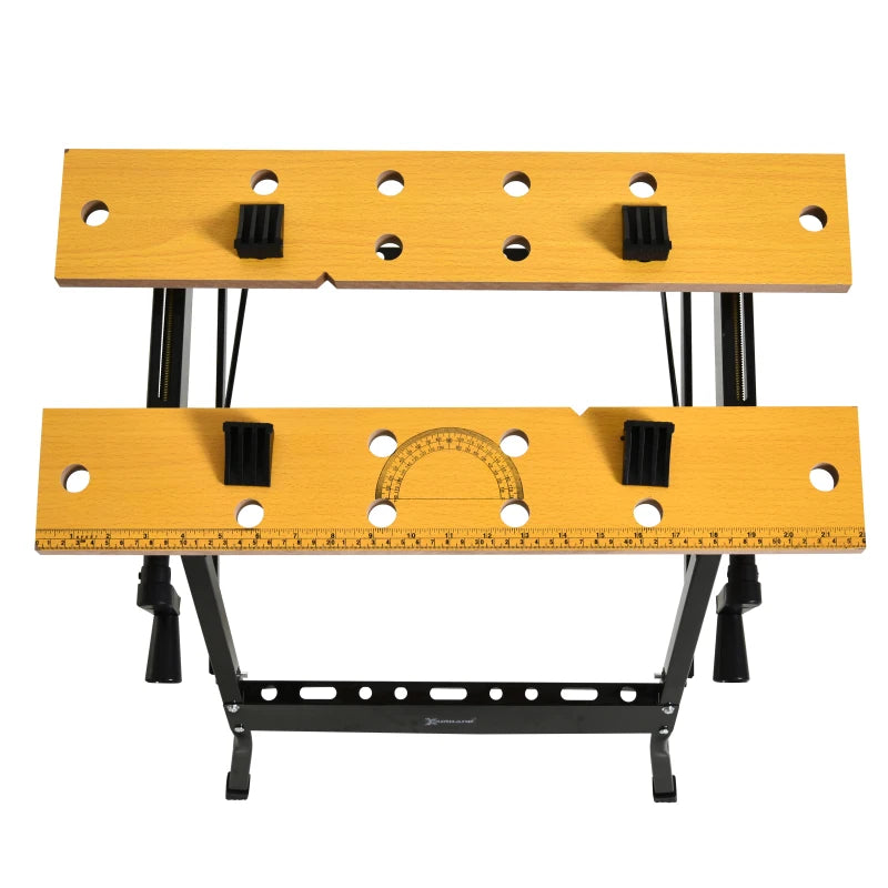 4-in-1 Folding Workbench for DIY Projects
