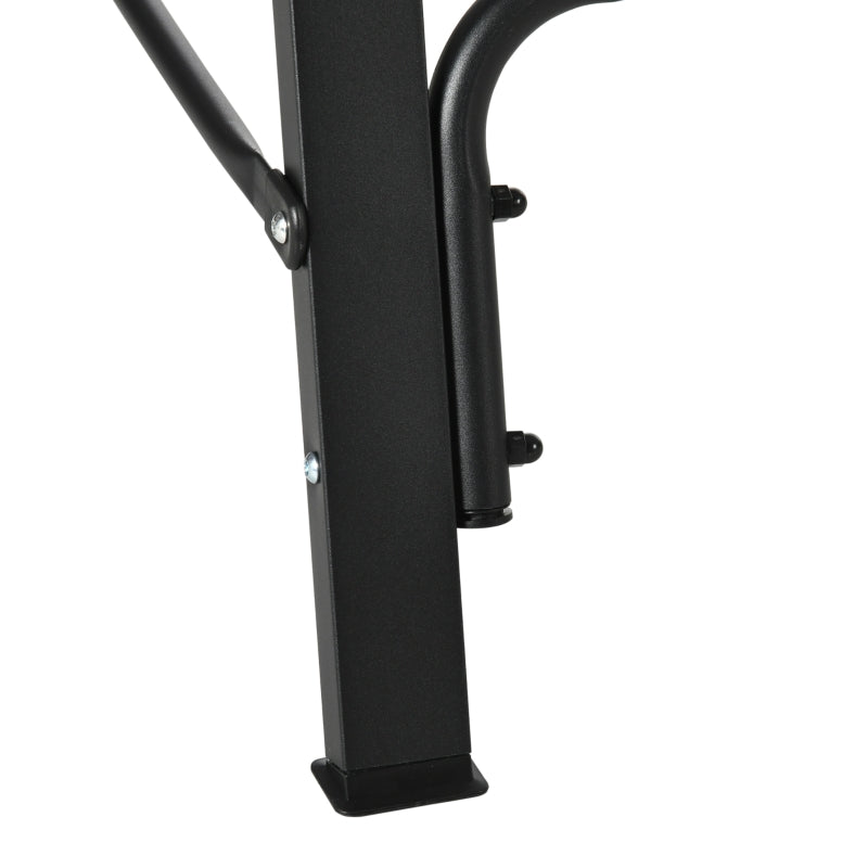 Black Steel Frame Swing Seat Stand