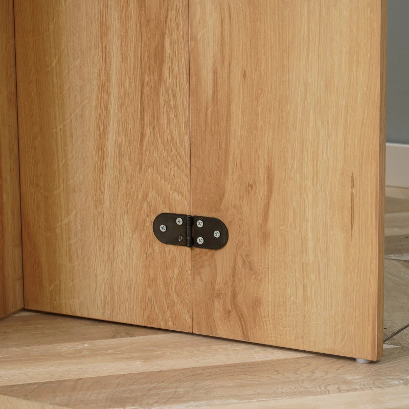 4-Person Drop Leaf Dining Table - Stylish Wood-Effect Design for Space-Saving Dining Solutions