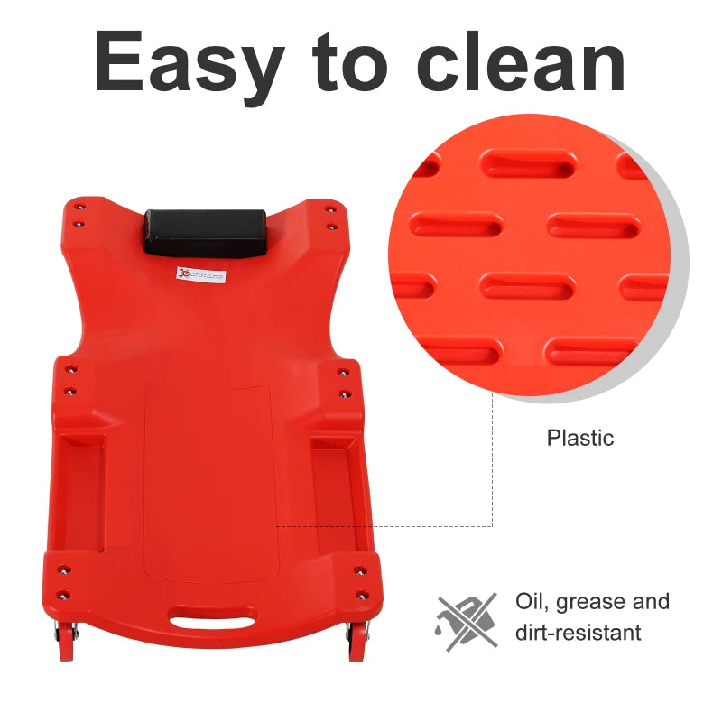 Padded Rolling Mechanic Creeper for Garage Repairs
