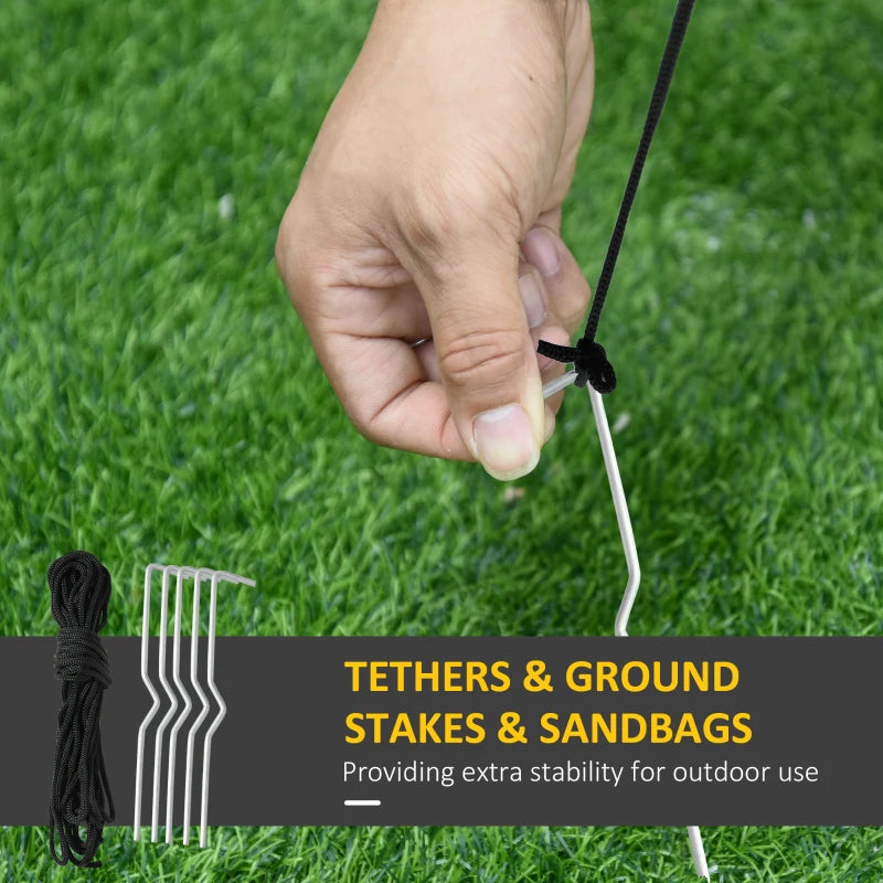 Inflatable Christmas Santa Claus Yard Decoration - Air Blown Holiday Decor for Outdoor Festivities