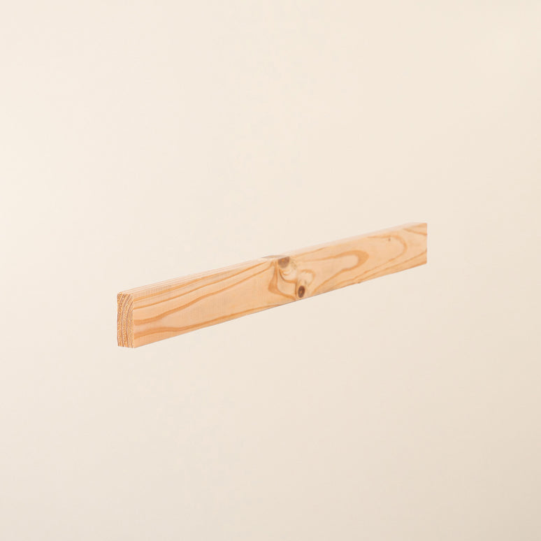 British Larch Planed Timber Board – 2" x 1" – Smooth Planed Home-Grown Softwood for Joinery & Cladding