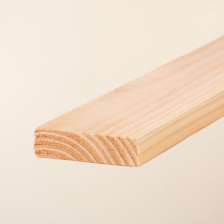 Home-Grown British Larch Planed Boards – 3" x 1"