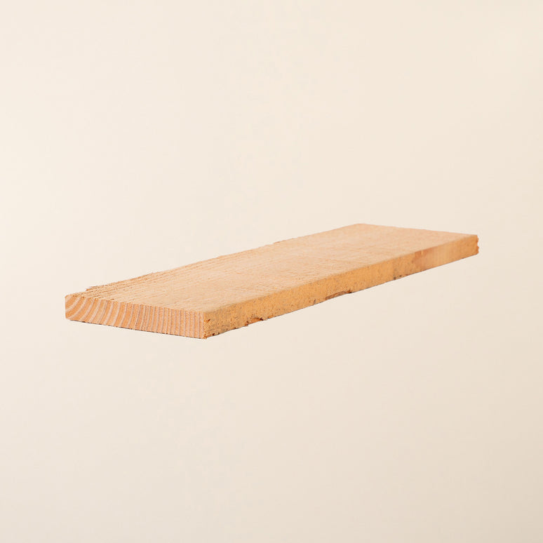 Home-Grown British Larch Sawn Timber Boards – 6" x 1" – Rough Sawn Cladding & Fencing Timber