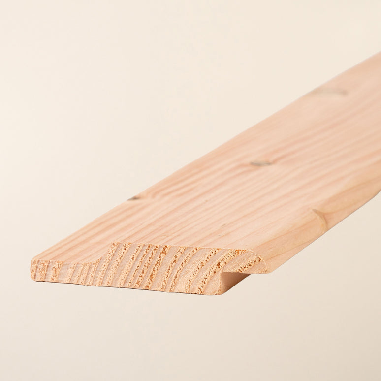 British Larch Shiplap Cladding Board – 95mm x 19mm – Smooth Planed Sustainable Timber