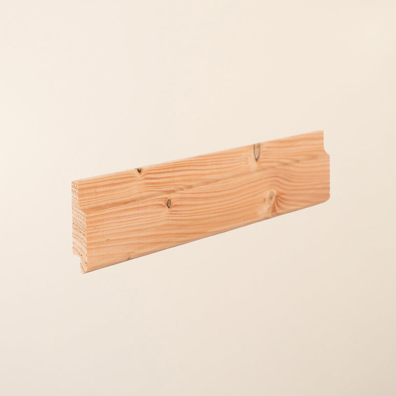 British Larch Shiplap Cladding Board – 95mm x 19mm – Smooth Planed Sustainable Timber