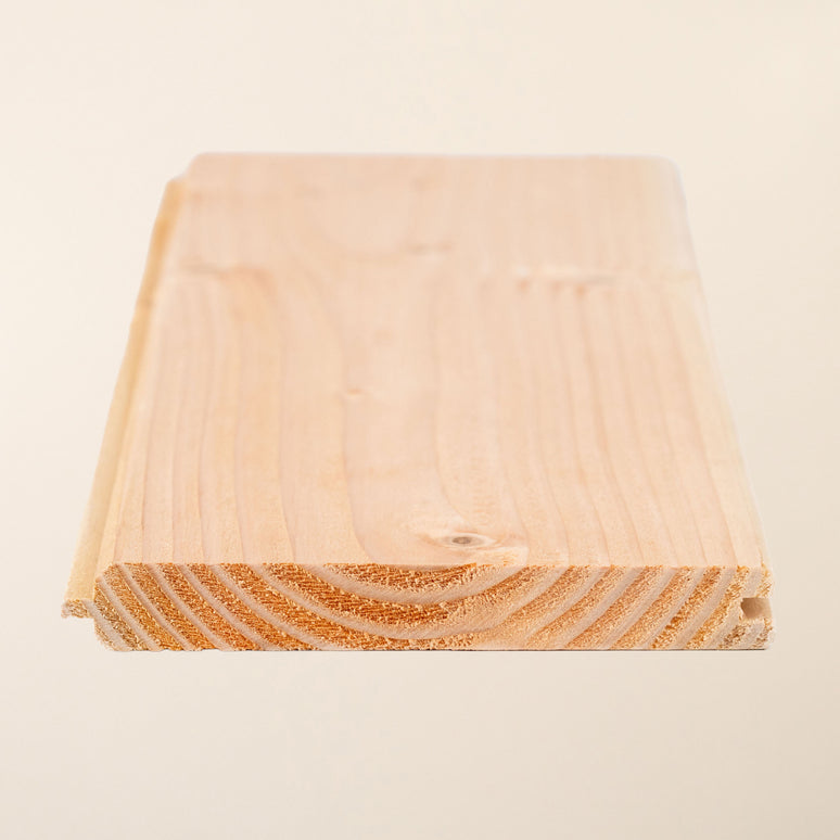 British Larch T&G Cladding Board – 145mm x 19mm – Smooth Planed, Home-Grown Timber